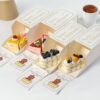 book style dessert packaging box food grade 3