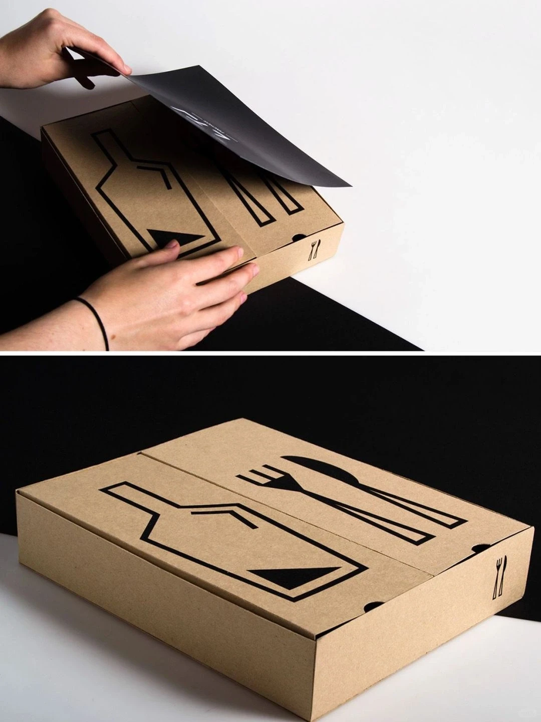 custom food packaging box with handle 3