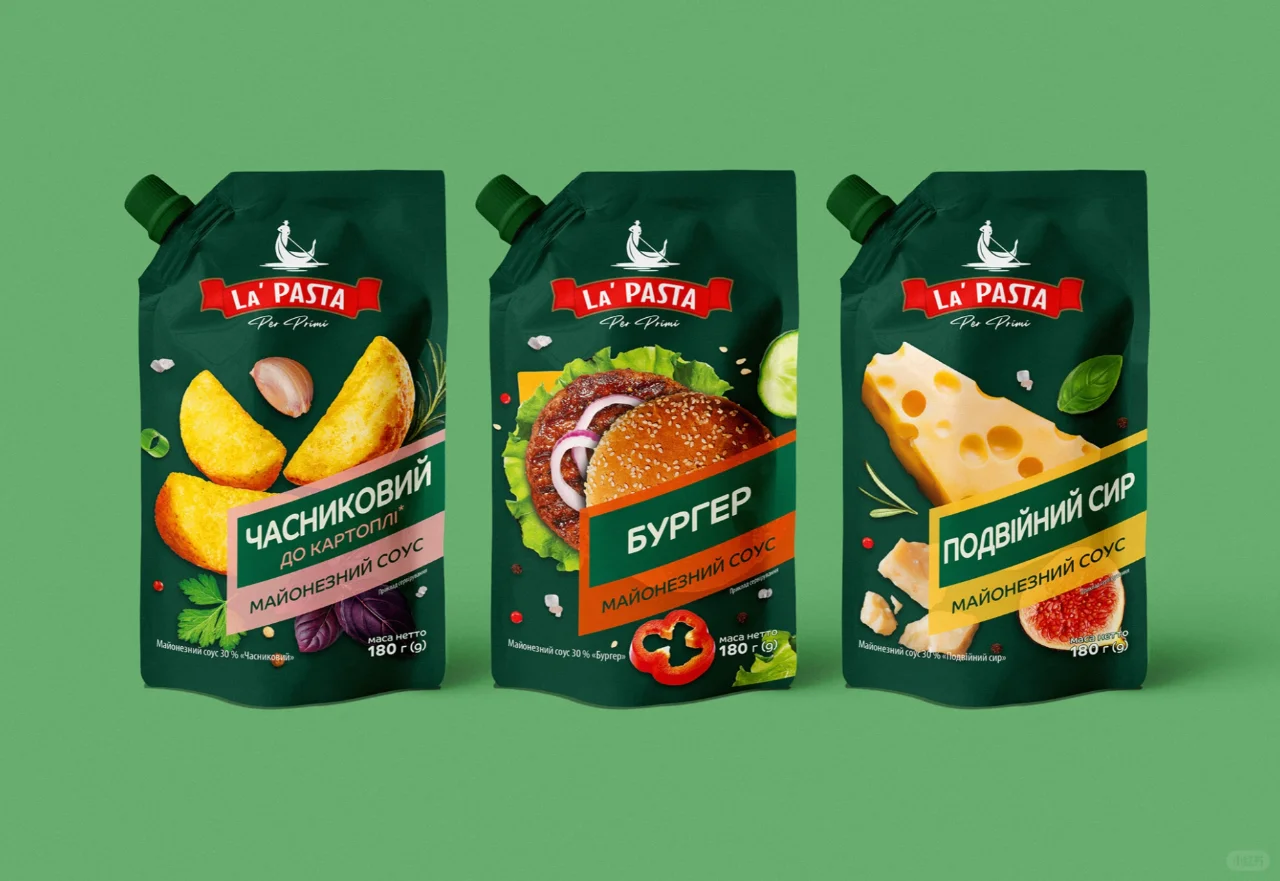 custom food spout pouch sauce packaging 1