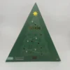 Custom triangle drawer box packaging with slide opening design, premium paper material for gift and holiday packaging