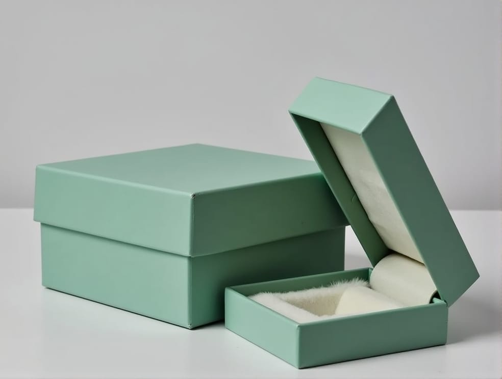 Custom two-piece rigid box with insert, protective gift packaging box