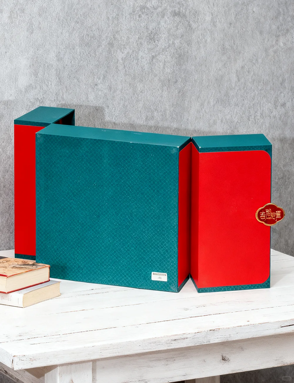 double door luxury gift box foam insert 1
