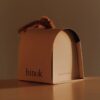 eco friendly rope handle flip top box specialty paper 4