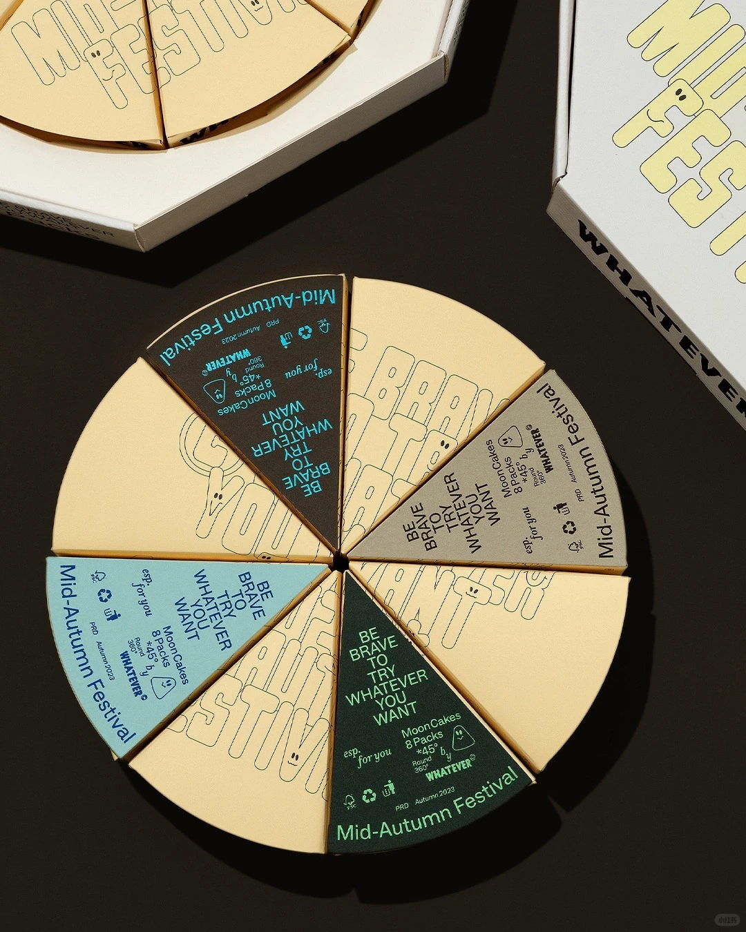 irregular airplane dessert box custom 4