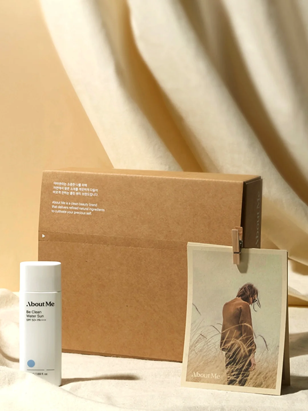 kraft paper tear open gift box custom packaging 1