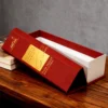 luxury wine packaging box magnetic folding 3