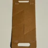 one piece kraft handle gift box folding packaging 2
