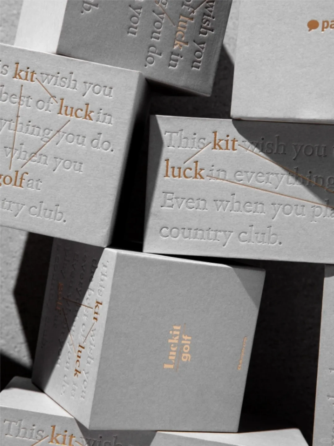 rigid cardboard lid base box debossing foil 1