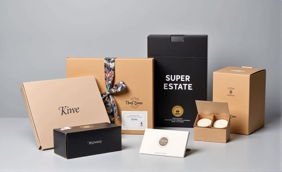 custom printed paper box packaging collection