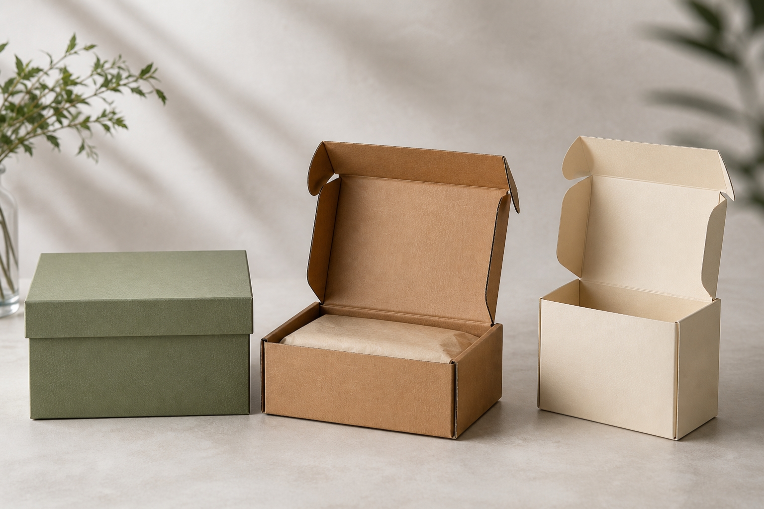 What to Consider When Ordering Custom Packaging Boxes 1 Different custom packaging box styles for various products